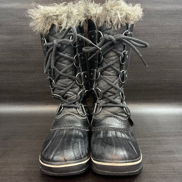 Sorel Tofino‎ II Women’s size 5 Waterproof Black Winter Lined Faux Fur Boots - Picture 7 of 12